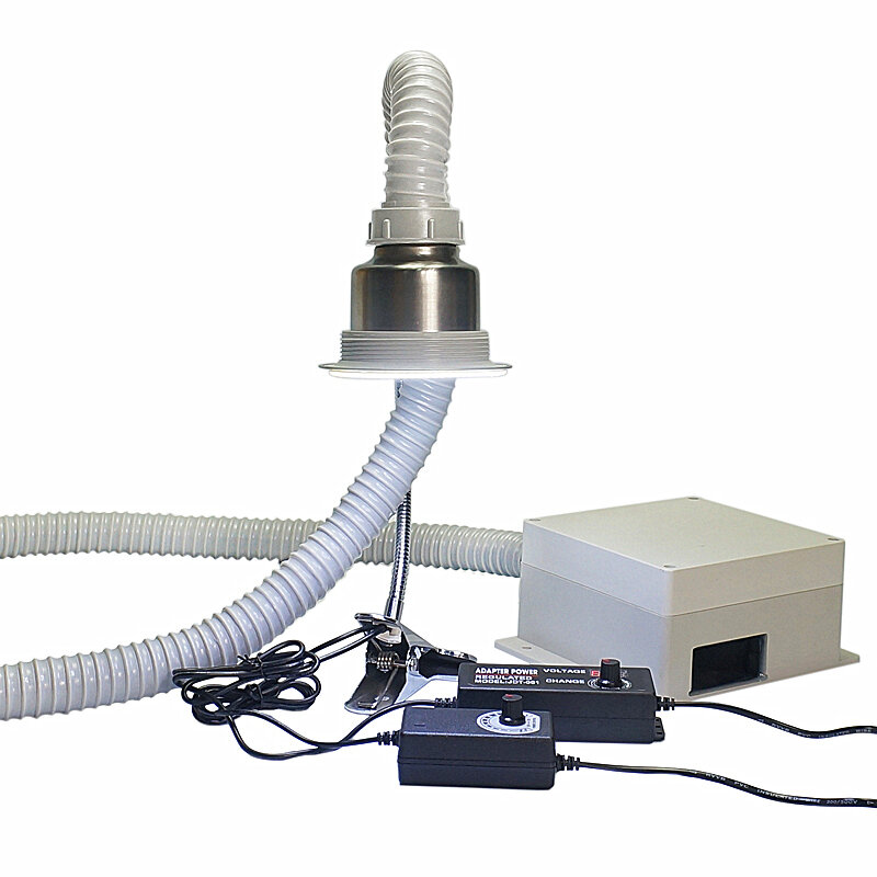 Ly煙吸引器携帯電話修理デュアルユース排気ヒュームと照明