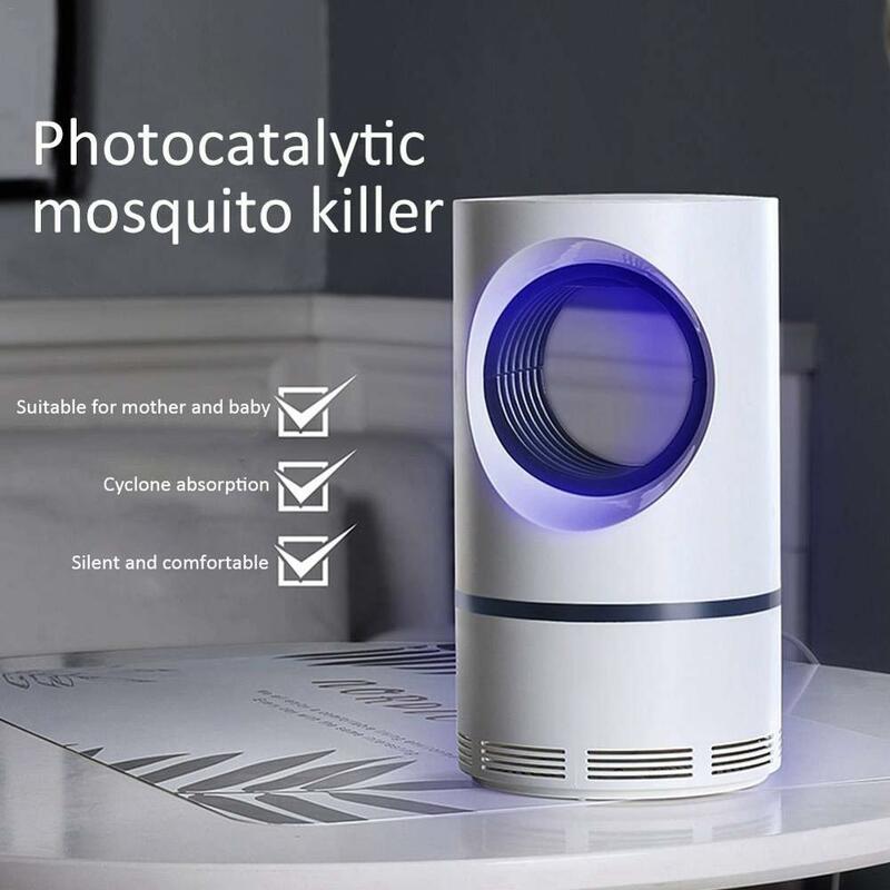 Ultraviolet Muggen Killer Lamp Usb Nachtlampje Led Insectenval Stralingsloze Muggenmelk Woonkamer Slaapkamer Studie