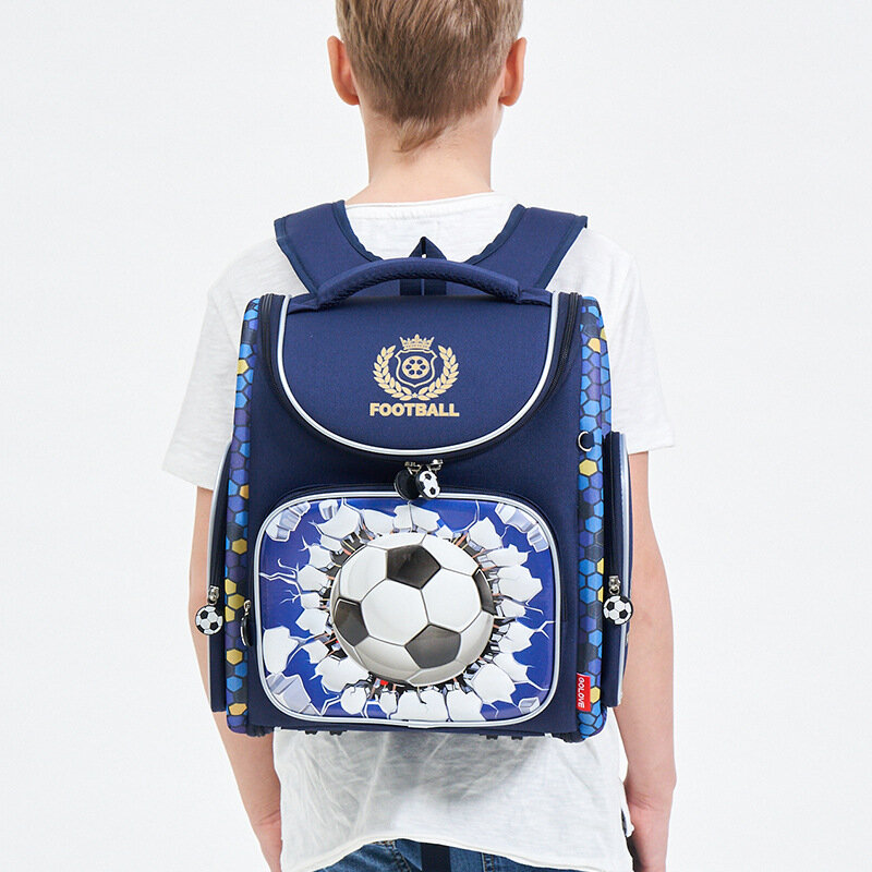 Детские школьные ранцы для мальчиков, ортопедический дышащий рюкзак для гоночных машин, детская школьная сумка для 1-5 классов