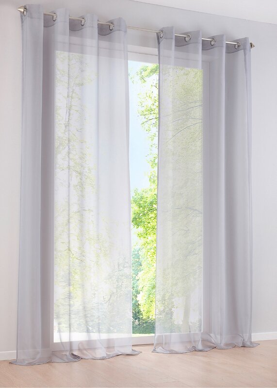 Pantallas de ventana personalizadas de hilo de alta densidad, ventanas de dormitorio y sala de estar, tul Multicolor, panel transparente