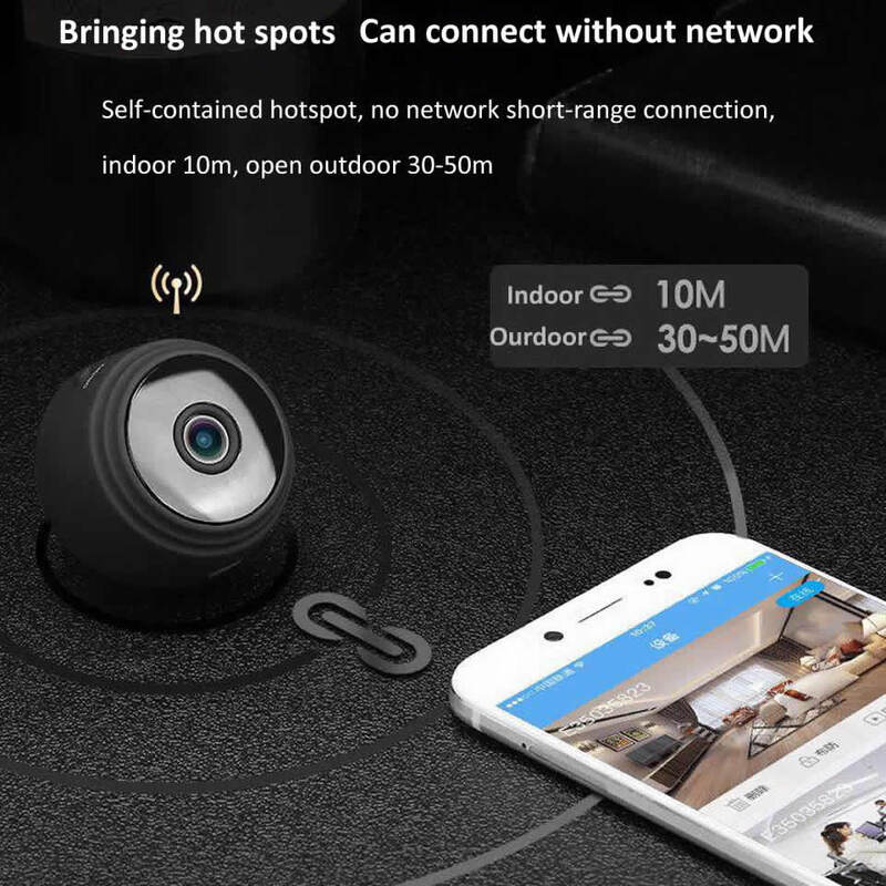 Mini Wifi Kamera 1080P HD Wireless IP P2P Kamera Mikro Kecil Cam Motion Detection Malam Visi Rumah Monitor Keamanan camcorder