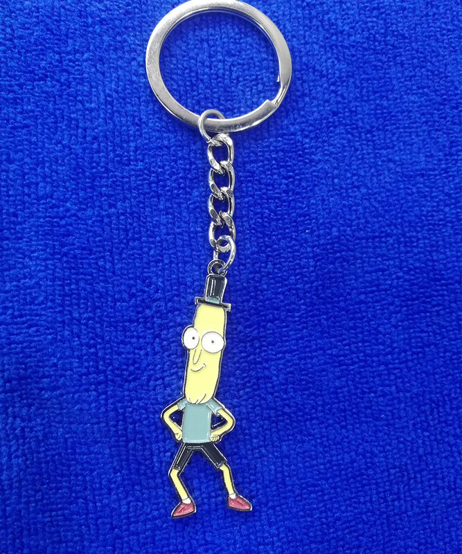 Mr. Poopybutthole Metal Key Ring