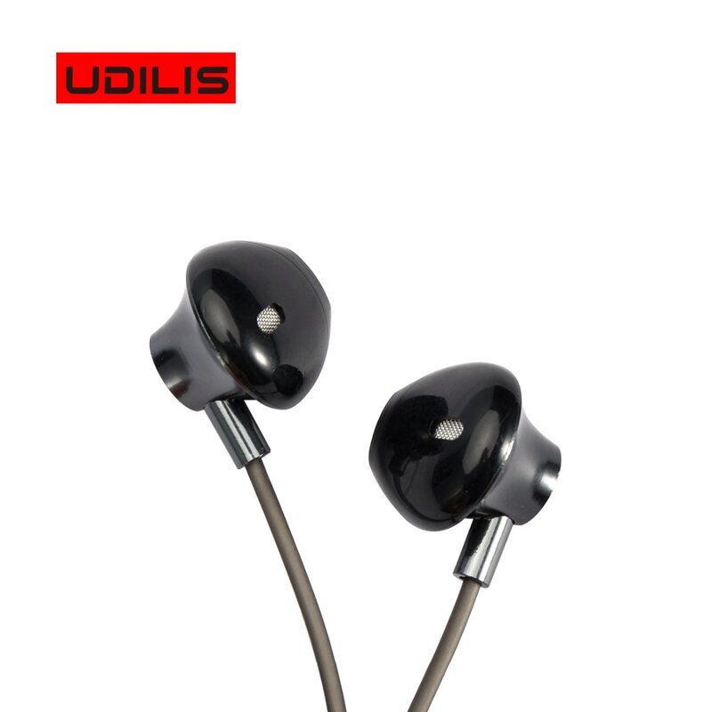 UDILIS – écouteurs stéréo, oreillettes basses, 2019mm, avec micro, nouveau Design, pour iPhone huawei Xiaomi, 3.5