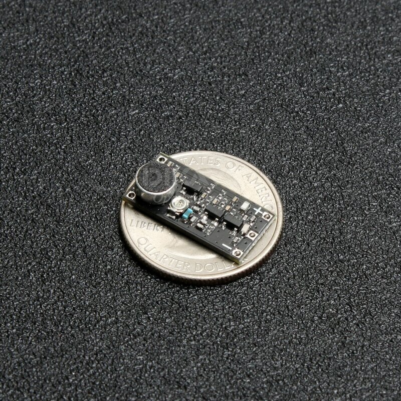 Mini FM Microfoon Fm-zender Module MIC Draadloze Pickup Audio Zender 100MHz Mini Bug Afluisteren Dictagraph Interceptor