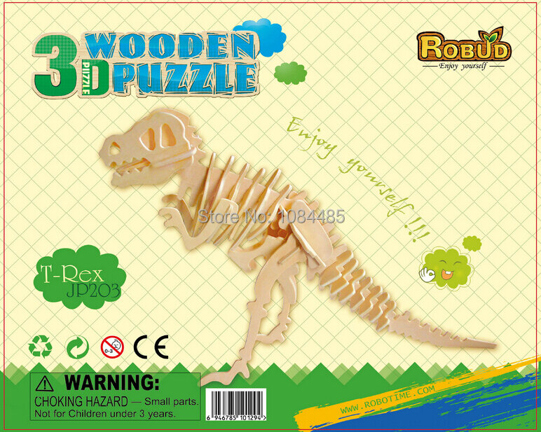 子供のための3d木製パズル,動物の飛行機のモデル,組み立てキット,子供のための教育玩具
