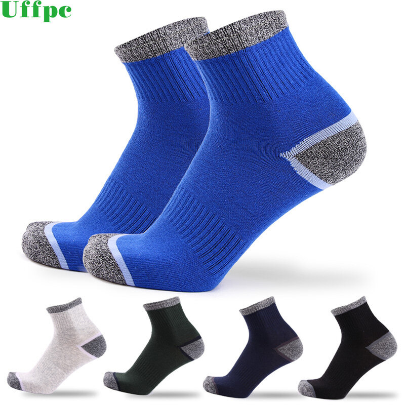5 par/lote CoolMax de algodón seco rápido calcetines cortos de los hombres Casual colorido Hombre Calcetines de algodón transpirables de moda calcetines de marca