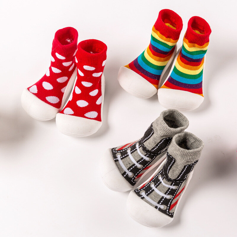 Calcetines de bebé calzado de suelo 