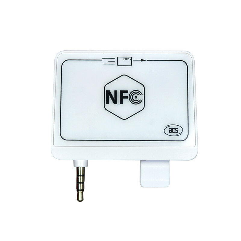Кард-ридер MobileMate ACR35-B1, устройство для чтения и записи NFC для ios, Android, мобильный телефон