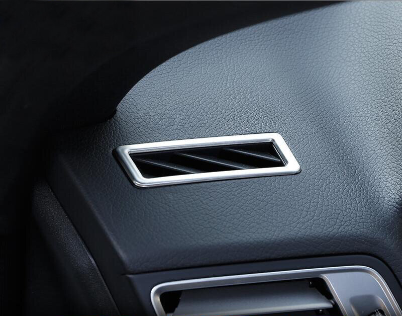 Estilo do carro interior painel de ar condicionado ventilação capa quadro guarnição tira adesivo para mercedes benz classe e coupe w207 c207
