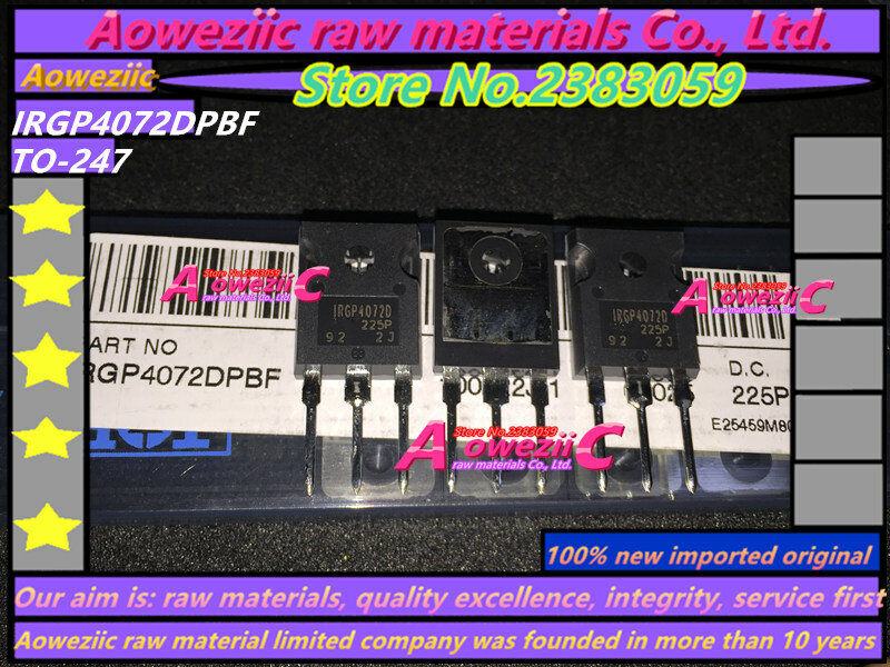 Aoweziic 100% nuovo importato originale irirgp4072d GP4072D a 247 tubo di campo effetto 70A 300V