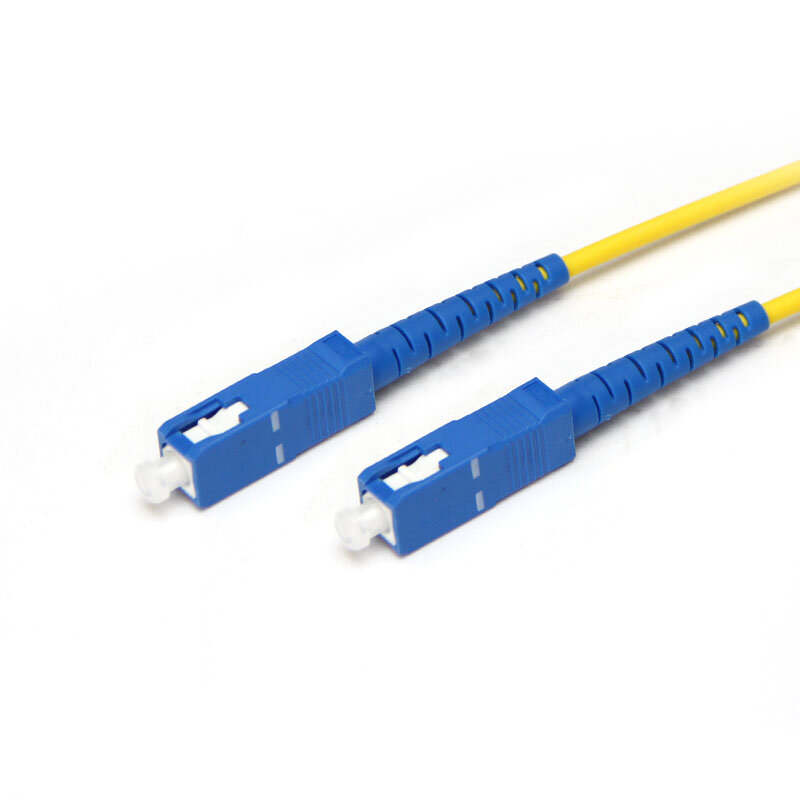 20 metrów SC-SC SM SX 3mm 20 M 9/125um SC/PC włókna łatka optyczna przewód optyczny jumper światłowodowy kabel
