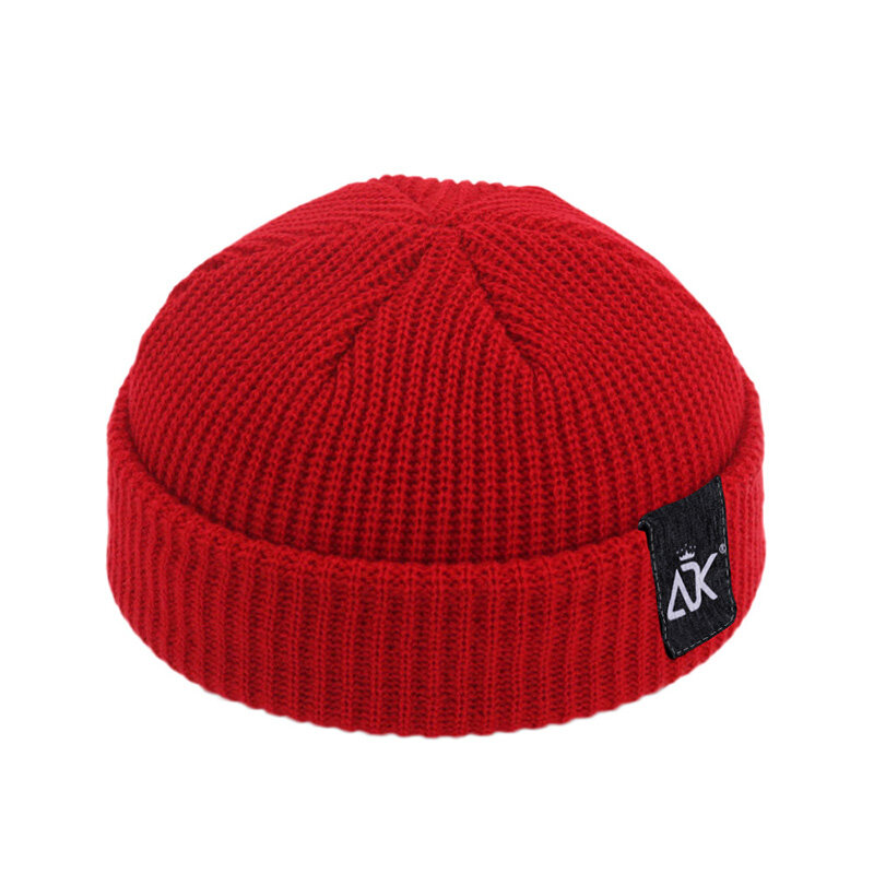 Winter Hats Skull Cap  High Quality Unisex Cap All Match Fashion Hats Knitted Stretchy Design Cap Men's Decor Accessory