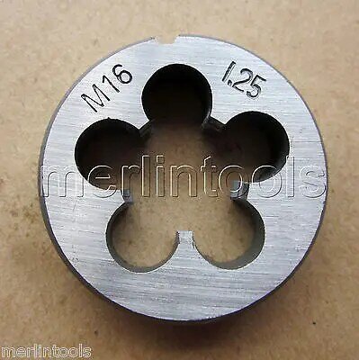 16mm x 1.25 Metric Right hand Die M16 x 1.25mm Pitch