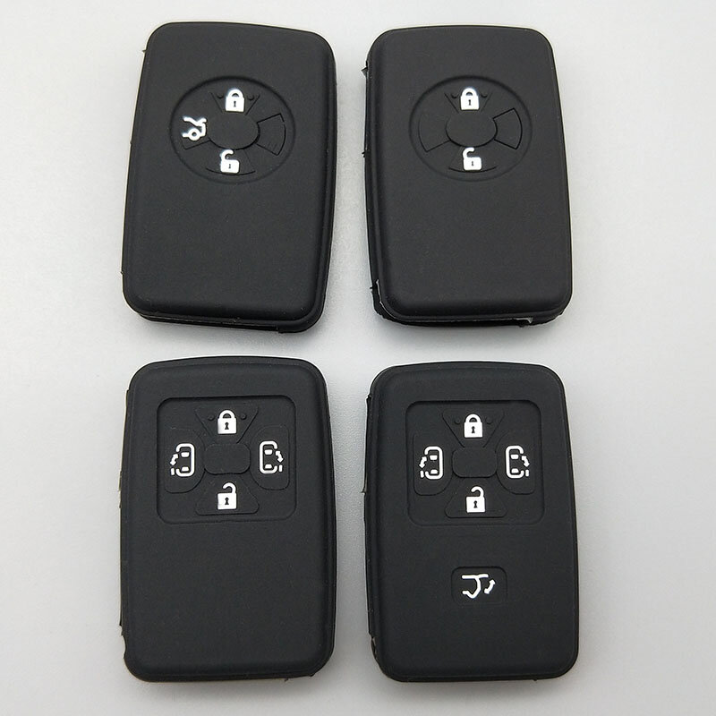 2/3/4/5 ปุ่ม Key ปกป้อง SHELL สำหรับ Toyota Camry Avalon Corolla Yaris Tarago MARK X RAV4 Voxy Estima ซิลิโคน