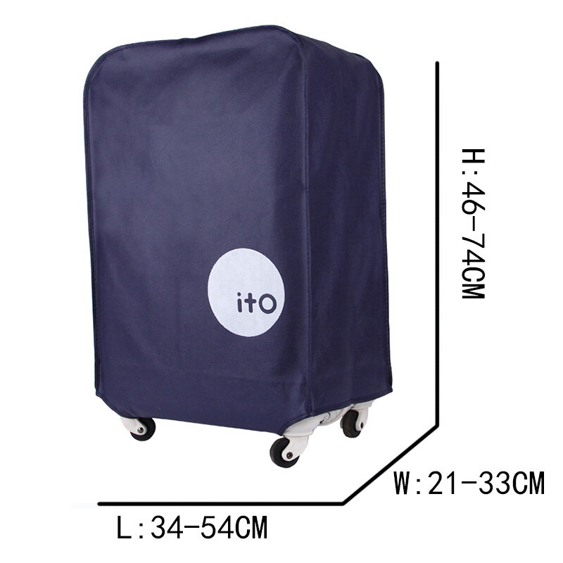 Housse de protection pour valise de voyage, accessoires de voyage, Non tissé, housse anti-poussière pour 20 "-28"