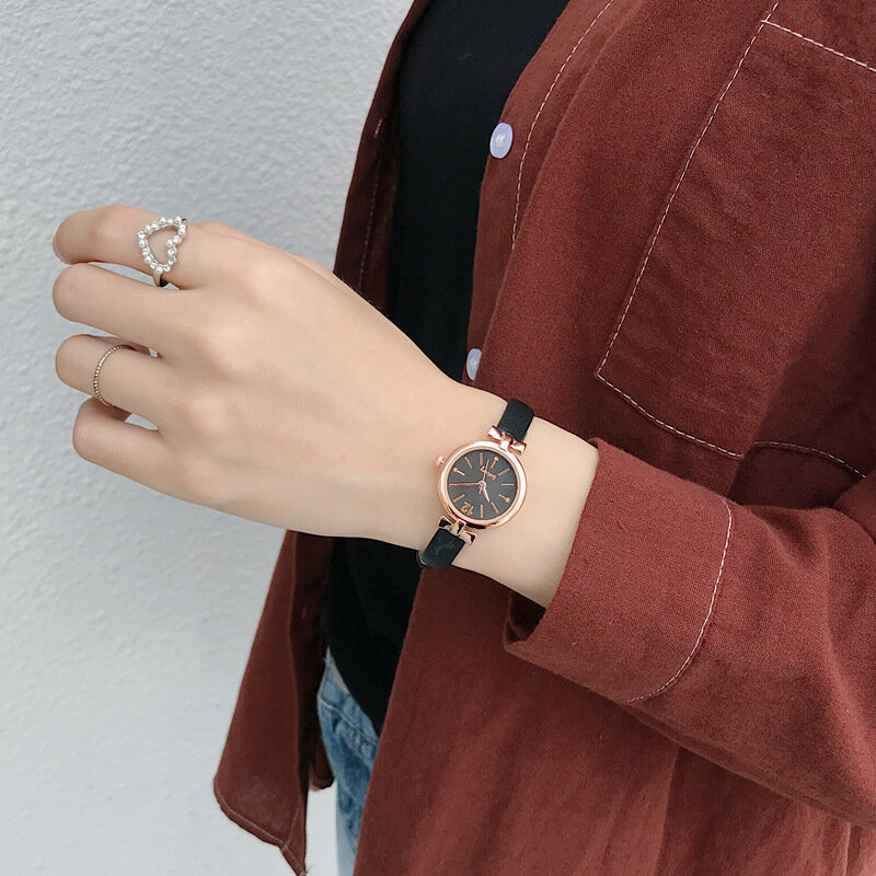 エレガントな女性の腕時計,小さなファッショナブルな腕時計,高級カジュアル,蝶ネクタイケース,クォーツ革,2021