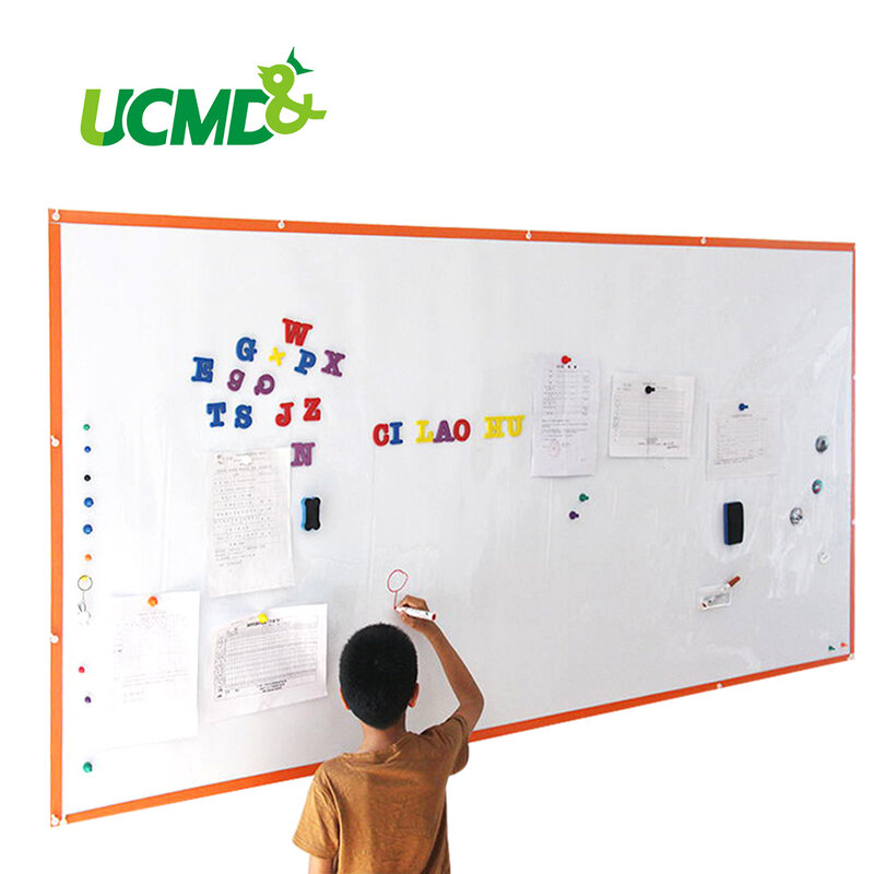 Houden Magneten Whiteboard Muursticker Office Droog Veeg Schrijven White Board Voor Muur Home Decor Kid Learning Gratiffi Drwaing Board