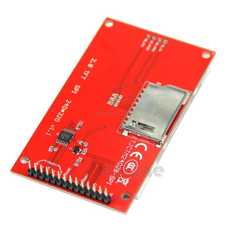 240x320 2.8 "Modulo Porta Seriale SPI TFT Touch Panel LCD con PCB ILI9341 5V/3.3V Dropship