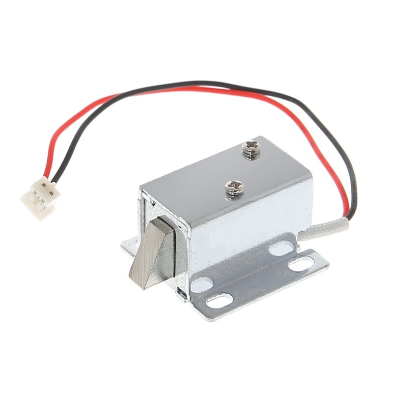 Electronic Lock Catch Door Gate 12V 0.4A Release Assembly Solenoid Access Control