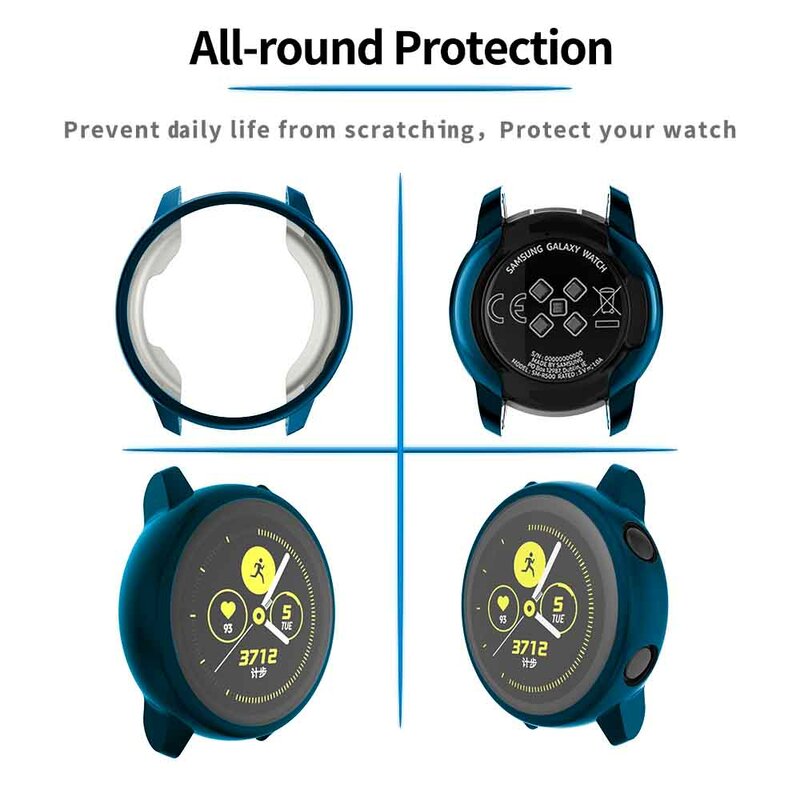 Protetor de tela para samsung galaxy watch, acessório para proteção de tela de 40mm