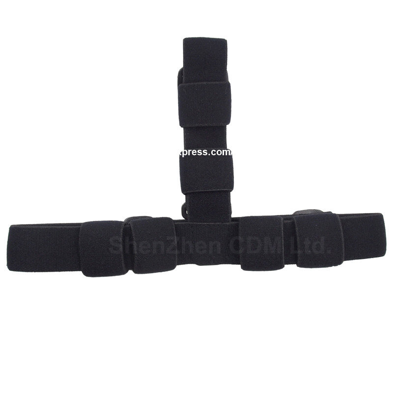 Adjustable Elastic Nylon Head Strap for Flashlight - Black (1 pc)