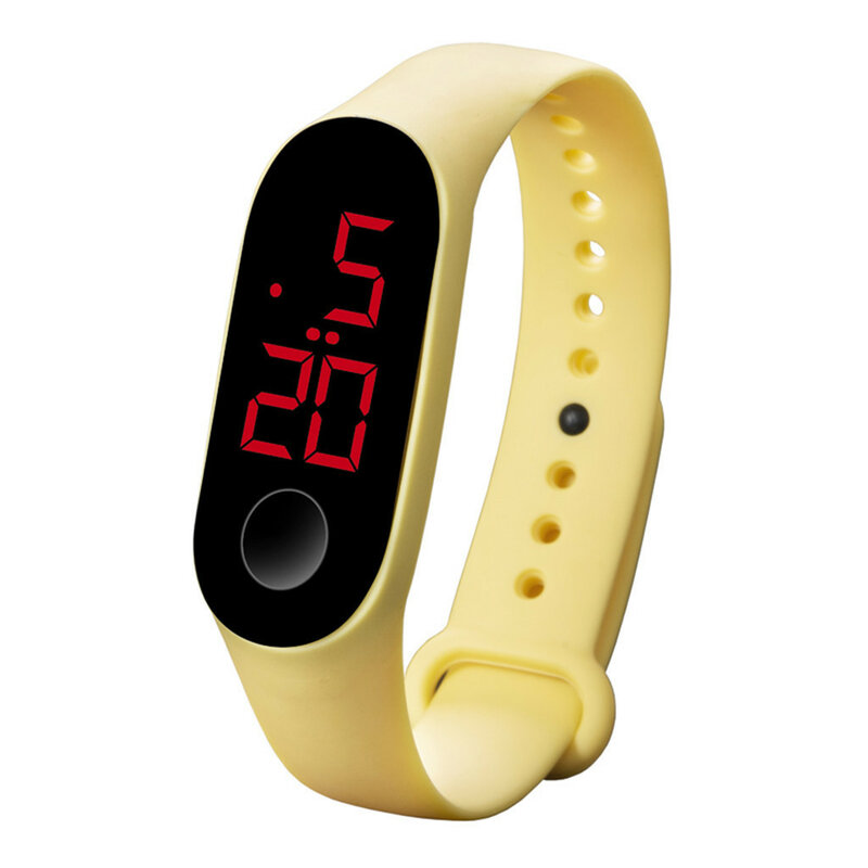 2019 mody mężczyzna kobiet sportowe zegarki cyfrowe LED elektroniczny sportowy czerwone światło Luminous czujnik zegarki mody mężczyzna kobiet zegarki