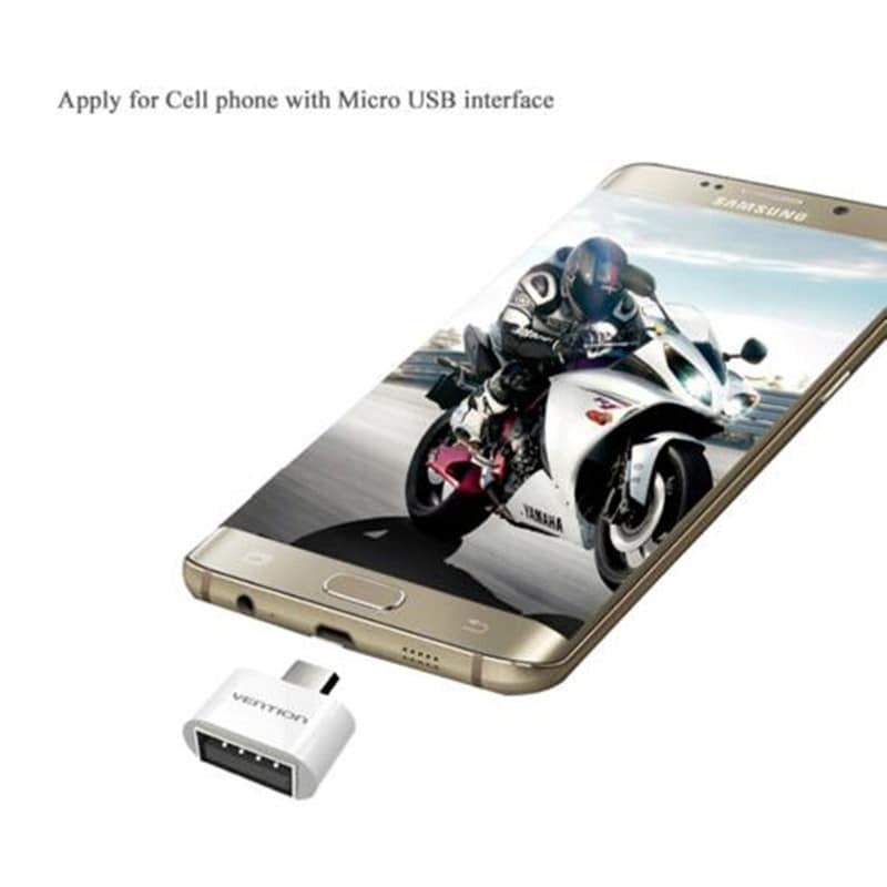 محول كابل Micro USB OTG VENTION لـ Xiaomi Redmi Note 5, محول كابل USB OTG لأجهزة Samsung S6 Tablet Android USB2.0 OTG