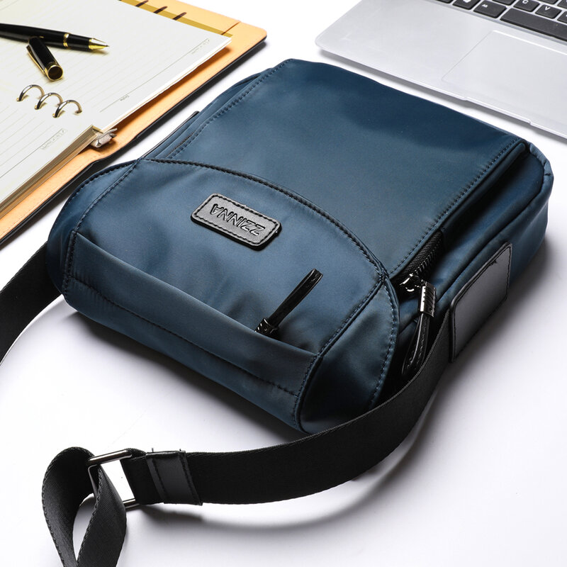 ZZINNA Crossbody Bag for Men Business Travel High Quality Sling Shoulder Messenger Bag for Women Waterproof Shoulder Bag Purse