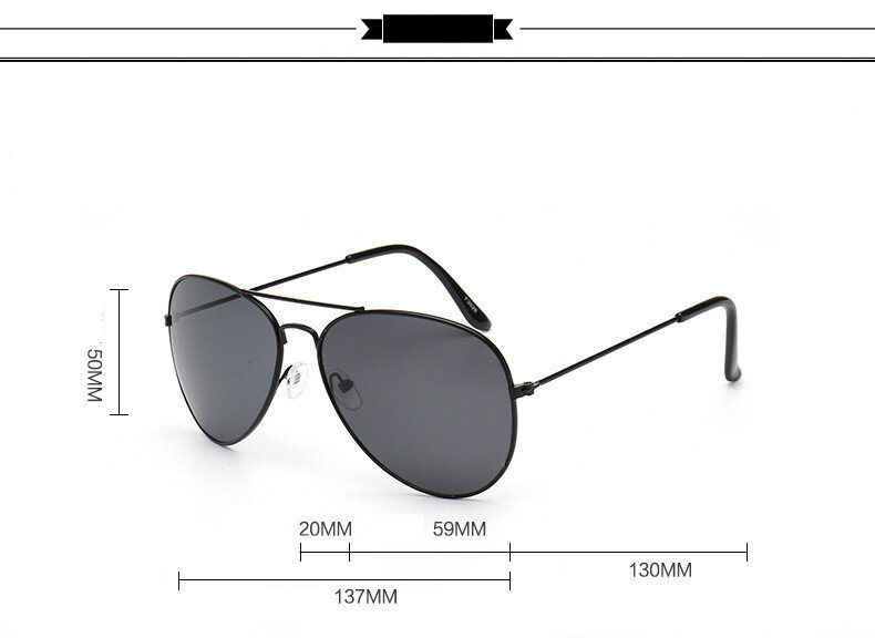 2019 Classic Aviation Sunglasses Women Men Driving Eyewear Metal Frame Male Female Mirrors Coating Retro Sun Glasses UV400