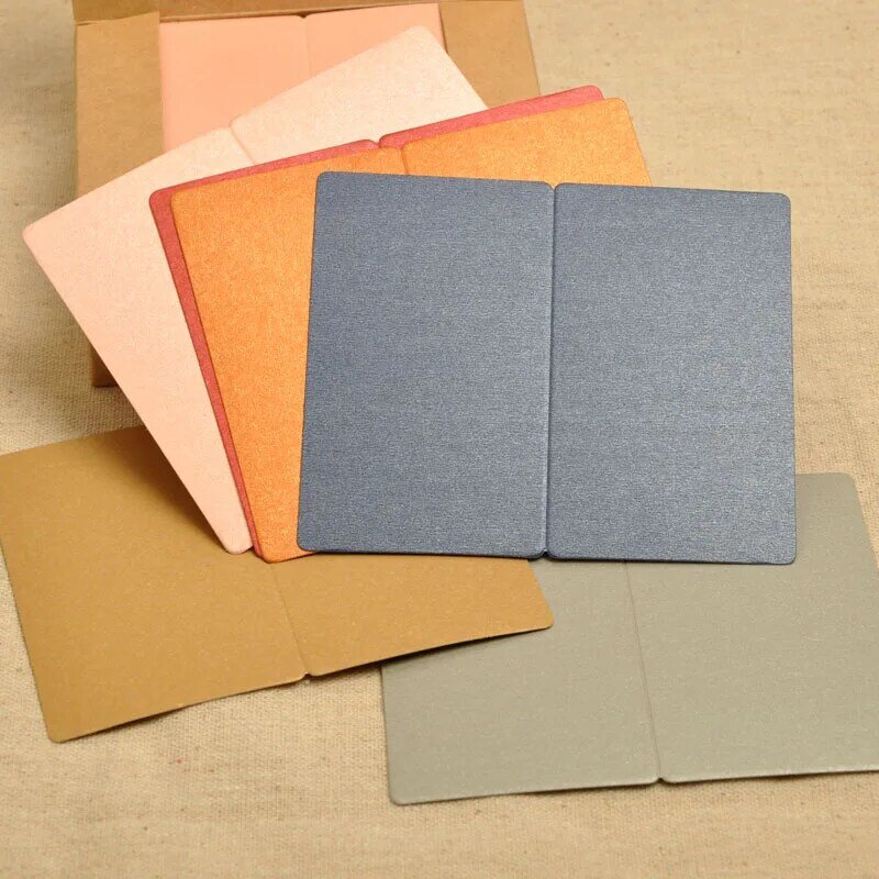 Carte de perles pliable, 200 feuilles de papier couleur 300gms