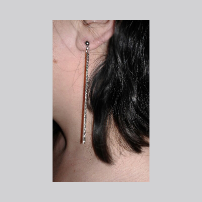 Boucles d'oreilles Vintage gland boucles d'oreilles pour femmes bijoux de luxe longue boucle d'oreille e085