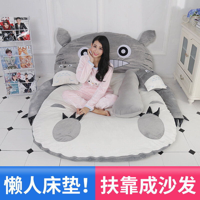 Cartoon matratze Totoro faul sofa bett Einzelnen cartoon tatami matten Schöne kreative kleine schlafzimmer sofa bett stuhl
