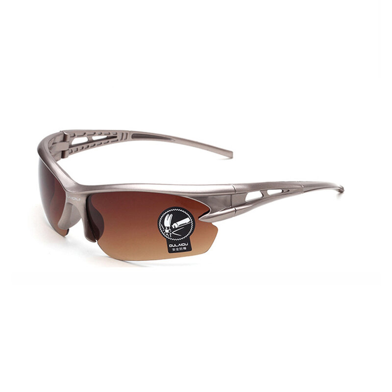 Gafas de sol deportivas de los hombres-Rim Mitad de plástico gafas de moda Cool gafas de sol de conducción de proteger gafas pop 3510WYM