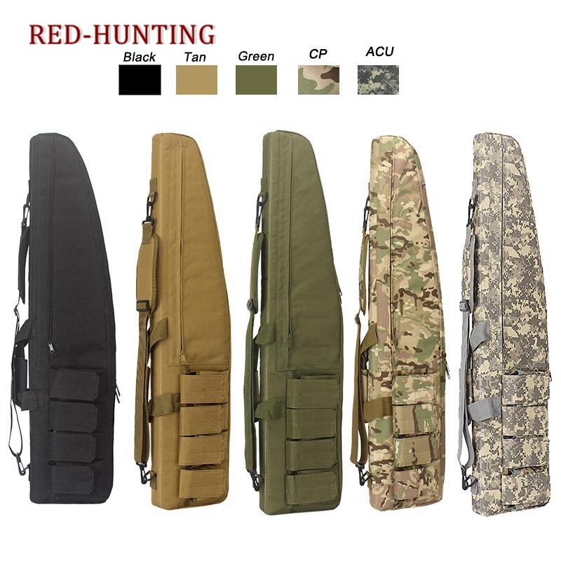 47'' 37‘’ 27‘’ 120cm/70cm/95cm Tactical Gun Bag Heavy Duty Rifle Shotgun Carry Case Bag Shoulder Bag for Outdoor Hunting