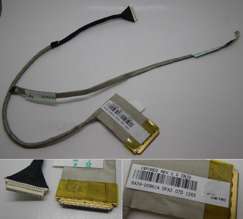 LCD LVDS Screen Video Cable For Samsung NP300 E5A Laptop BA39-00961A