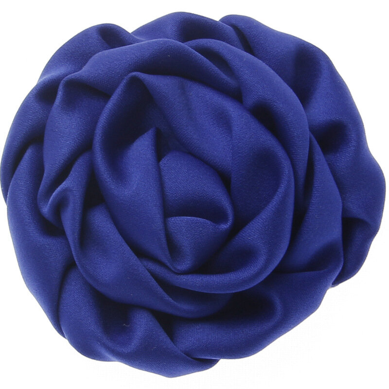 10 teile/los 7cm 22 Farben Satin Rolled Rose Blumen Für Diy Haar Clips Stirnband Kinder Mädchen Headwear Haar Zubehör