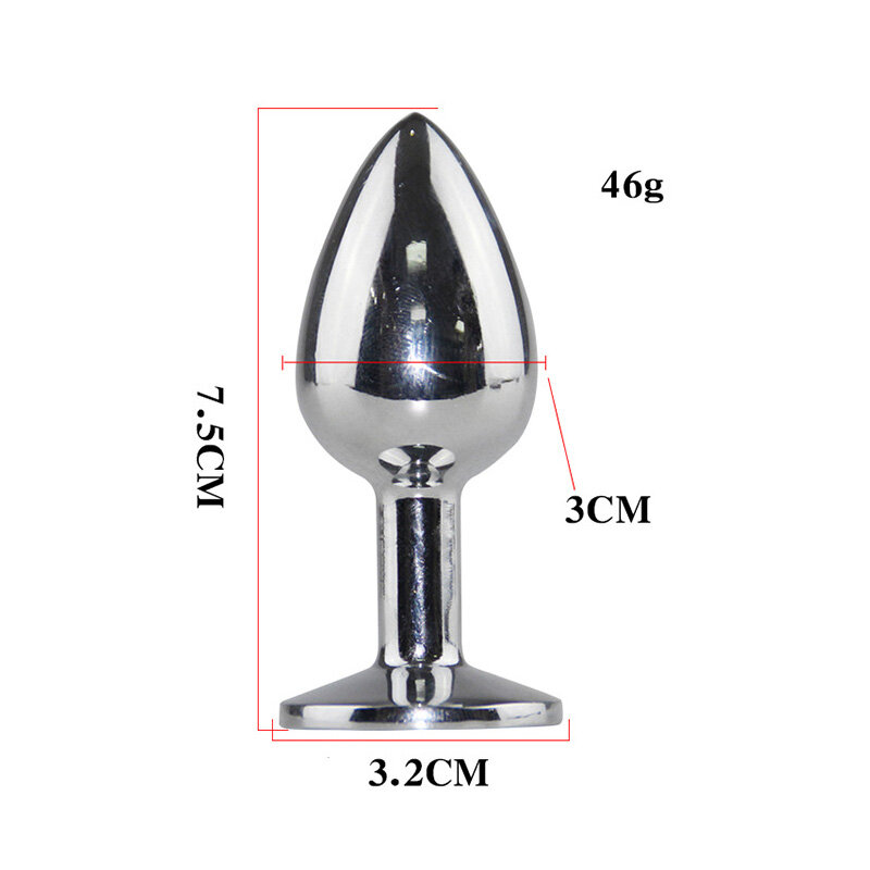 4 color tail Metal Anal Toys Fox Tail Anal Plug Erotic Toys Butt Plug Sex Toys for Woman And Men Sexy Butt Plug Adult Sex