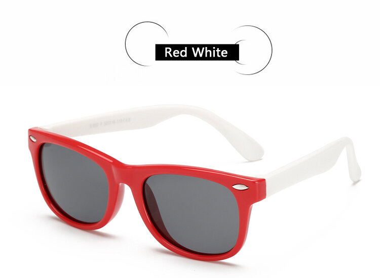 TR90 Flexible Kids Sunglasses Polarized Child Baby Safety Coating Sun Glasses UV400 Eyewear Shades Infant oculos de sol