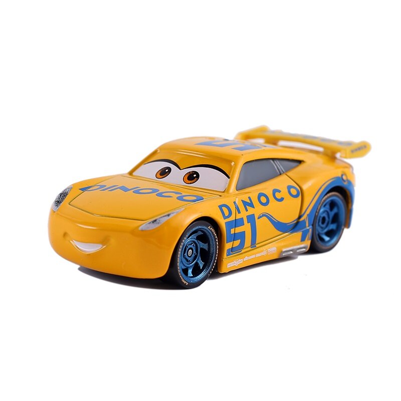 Disney-coches Pixar Cars 3 Cars 2 Mater Huston Jackson Storm Ramirez 1:55, juguete de aleación de Metal fundido a presión para niños, 39 estilos, regalo de cumpleaños