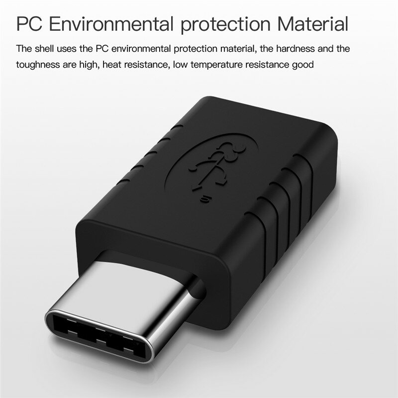 USB Type C адаптер папа-мама USB-C OTG конвертер Type-C удлинитель для планшета Samsung