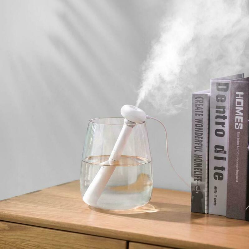 Portable USB White Dismountable Air Humidifier for Home Office Aromatherapy Diffuser Mist Maker Ultrasonic Humidifiers Diffusers