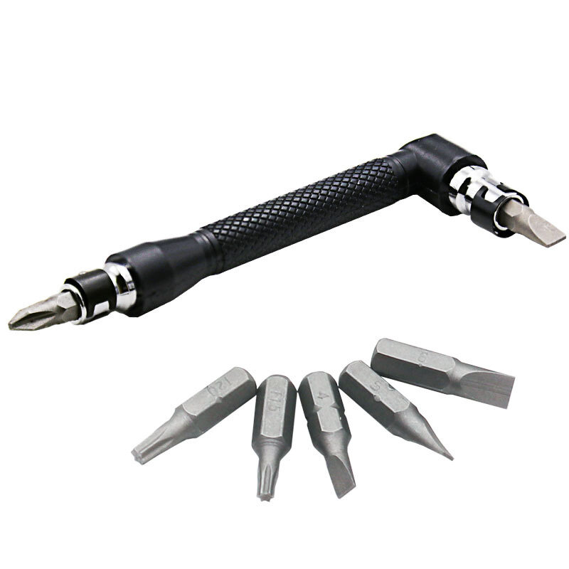 FREFOX 22 piece screwdriver bit set 1 / 4 "Key Game dual L-shaped wrench tool kit screwdriver socket