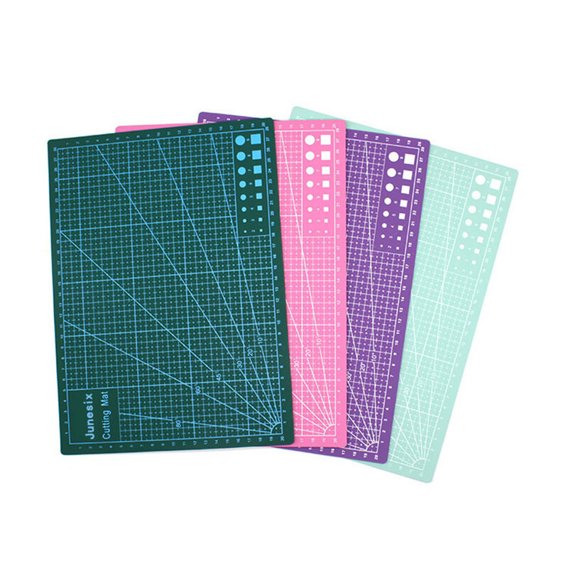 Modelo multiusos, tabla de corte de papel, tabla de corte, estera de grabado de goma, tabla de medición de escala para oficina de estudio