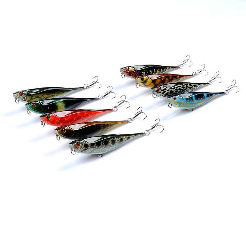 High Quality Classic Painted Bait 9.9 Cm / 9.9 G Water Surface Pencil Lure Bionic Bait Fishing Bait top water lure  fishing