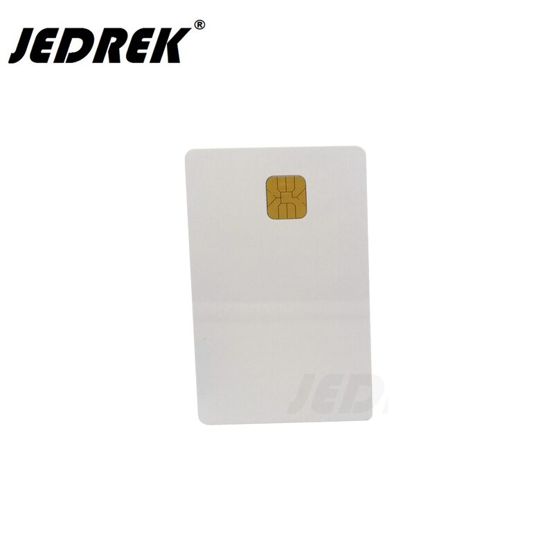 10 pces sle 4428 pvc em branco cartão de contato ic smart card