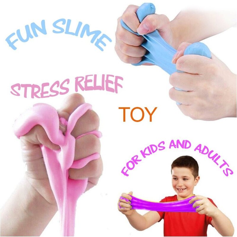 DIY Flauschigen Schleim Box Liefert Weichen Ton Floam Duftenden Stress Relief Baumwolle Release Ton Plastilin Spielzeug für kinder