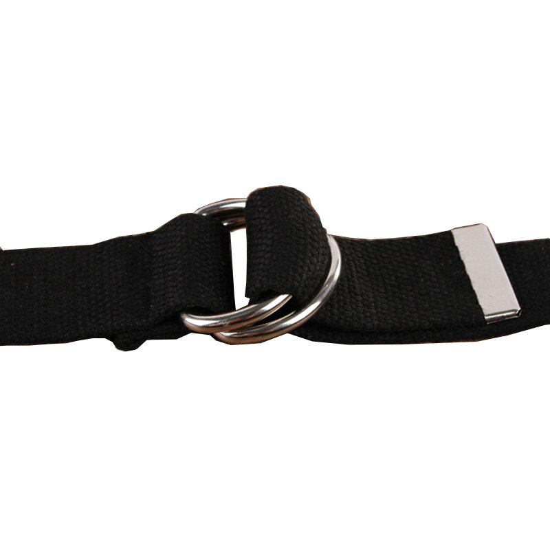Btbelt venda quente 9 cores mulheres homens lona cintos de cintura anéis duplos fivela cinto cinta