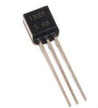 Transistor de silicone gêmeo e13001 100 para-92, transistor npn or novo original