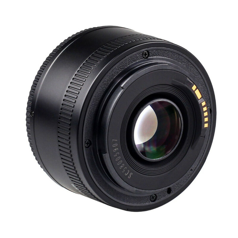 IN STOCKYONGNUO YN50mm YN50 F1.8 obiettivo fotocamera EF 50mm AF MF obiettivi per Canon Rebel T6 EOS 700D 750D 800D 5D Mark II IV 10D 1300D