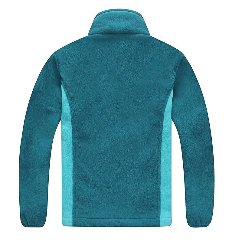 Детская зимняя куртка для кемпинга TRVLWEGO для мальчиков и девочек, теплая флисовая Спортивная ветрозащитная куртка на молнии для активного о...